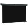 Toldo lateral de balcón negro 175x250 cm de vidaXL, Sombrillas - Ref: Foro24-317862, Precio: 131,16 €, Descuento: %