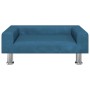 Blue velvet children's sofa 70x45x26.5 cm by vidaXL, Baby and Toddler Furniture - Ref: Foro24-3196329, Price: 64,80 €, Discou...