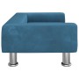 Blue velvet children's sofa 70x45x26.5 cm by vidaXL, Baby and Toddler Furniture - Ref: Foro24-3196329, Price: 64,80 €, Discou...