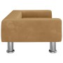 Brown velvet children's sofa 70x45x26.5 cm by vidaXL, Baby and Toddler Furniture - Ref: Foro24-3196334, Price: 64,80 €, Disco...