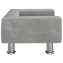 Light gray velvet children's sofa 50x40x26.5 cm by vidaXL, Baby and Toddler Furniture - Ref: Foro24-3196337, Price: 52,41 €, ...