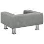 Light gray velvet children's sofa 50x40x26.5 cm by vidaXL, Baby and Toddler Furniture - Ref: Foro24-3196337, Price: 52,41 €, ...