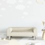 Cream velvet children's sofa 70x45x26.5 cm by vidaXL, Baby and Toddler Furniture - Ref: Foro24-3196335, Price: 64,80 €, Disco...