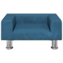 Blue velvet children's sofa 50x40x26.5 cm by vidaXL, Baby and Toddler Furniture - Ref: Foro24-3196336, Price: 52,56 €, Discou...