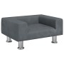 Dark gray velvet children's sofa 50x40x26.5 cm by vidaXL, Baby and Toddler Furniture - Ref: Foro24-3196338, Price: 52,56 €, D...