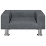 Dark gray velvet children's sofa 50x40x26.5 cm by vidaXL, Baby and Toddler Furniture - Ref: Foro24-3196338, Price: 52,56 €, D...