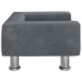 Dark gray velvet children's sofa 50x40x26.5 cm by vidaXL, Baby and Toddler Furniture - Ref: Foro24-3196338, Price: 52,56 €, D...