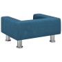 Blue velvet children's sofa 50x40x26.5 cm by vidaXL, Baby and Toddler Furniture - Ref: Foro24-3196336, Price: 52,56 €, Discou...