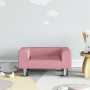 Pink velvet children's sofa 50x40x26.5 cm by vidaXL, Baby and Toddler Furniture - Ref: Foro24-3196339, Price: 52,56 €, Discou...