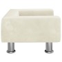 Cream velvet children's sofa 50x40x26.5 cm by vidaXL, Baby and Toddler Furniture - Ref: Foro24-3196342, Price: 49,62 €, Disco...