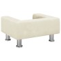 Cream velvet children's sofa 50x40x26.5 cm by vidaXL, Baby and Toddler Furniture - Ref: Foro24-3196342, Price: 49,62 €, Disco...