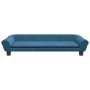 Blaues Kindersofa aus Samt, 100 x 50 x 26 cm von vidaXL, Baby- und Kleinkindmöbel - Ref: Foro24-3196393, Preis: 80,99 €, Raba...