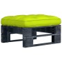 Garden ottoman made of black impregnated pine wood pallets by vidaXL, Modular outdoor sofas - Ref: Foro24-3066443, Price: 61,...