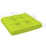 Green impregnated pine wood pallet garden ottoman by vidaXL, Modular outdoor sofas - Ref: Foro24-3066407, Price: 63,99 €, Dis...