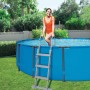 Bestway Swimming pool safety ladder 4 steps Flowclear 122 cm by vidaXL, Pool stairs and ramps - Ref: Foro24-3202436, Price: 1...