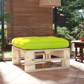 Garden ottoman made of impregnated pine wood pallets by vidaXL, Modular outdoor sofas - Ref: Foro24-3066467, Price: 56,13 €, ...