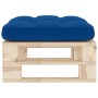 Garden ottoman made of impregnated pine wood pallets by vidaXL, Modular outdoor sofas - Ref: Foro24-3066466, Price: 58,99 €, ...