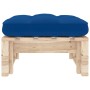 Garden ottoman made of impregnated pine wood pallets by vidaXL, Modular outdoor sofas - Ref: Foro24-3066466, Price: 58,99 €, ...