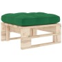 Garden ottoman made of impregnated pine wood pallets by vidaXL, Modular outdoor sofas - Ref: Foro24-3066462, Price: 55,45 €, ...