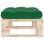 Garden ottoman made of impregnated pine wood pallets by vidaXL, Modular outdoor sofas - Ref: Foro24-3066462, Price: 55,45 €, ...