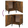 Nightstands 2 pcs smoked oak plywood by vidaXL, Nightstands - Ref: Foro24-817316, Price: 48,99 €, Discount: %