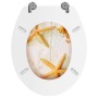 MDF toilet seat with starfish cover by vidaXL, Toilet and bidet seats - Ref: Foro24-140805, Price: 36,31 €, Discount: %