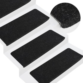 15pcs Self-adhesive Stair Mat 65x24.5x3.5cm by vidaXL, Stair mats - Ref: Foro24-343477, Price: 35,24 €, Discount: %