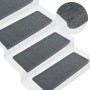 Self-adhesive stair tread mat 15 units gray 65x24.5x3.5 cm by vidaXL, Stair mats - Ref: Foro24-343479, Price: 39,55 €, Discou...