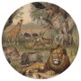 WallArt Animals of Africa wallpaper circle 190 cm by WallArt, Painted paper - Ref: Foro24-440365, Price: 40,62 €, Discount: %