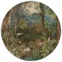 WallArt In the Jungle Round Wall Wallpaper 190 cm by WallArt, Painted paper - Ref: Foro24-440367, Price: 29,14 €, Discount: %