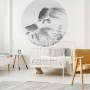 WallArt Two Goldfish Wallpaper Circle 142.5 cm by WallArt, Painted paper - Ref: Foro24-440364, Price: 26,72 €, Discount: %