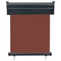 Brown balcony side awning 65x250 cm by vidaXL, Umbrellas - Ref: Foro24-48405, Price: 46,99 €, Discount: %