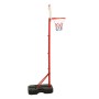 Juego de canasta de baloncesto portátil ajustable 138,5-166 cm de vidaXL, Pelota de baloncesto de juguete - Ref: Foro24-80347...