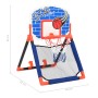 Multifunktionales Basketball-Set für Kinder, Boden und Wand von vidaXL, Spielzeug-Basketball - Ref: Foro24-80350, Preis: 25,9...