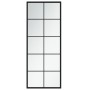 Black metal wall mirror 100x40 cm by vidaXL, Mirrors - Ref: Foro24-342208, Price: 64,70 €, Discount: %