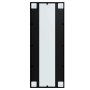 Black metal wall mirror 100x40 cm by vidaXL, Mirrors - Ref: Foro24-342208, Price: 64,70 €, Discount: %