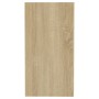 Mesa auxiliar de madera contrachapada roble Sonoma 50x26x50 cm de vidaXL, Mesas auxiliares - Ref: Foro24-806690, Precio: 30,1...