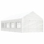 Cenador con techo polietileno blanco 8,92x4,08x3,22 m de vidaXL, Carpas y cenadores - Ref: Foro24-3155488, Precio: 474,86 €, ...