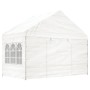 Cenador con techo polietileno blanco 8,92x4,08x3,22 m de vidaXL, Carpas y cenadores - Ref: Foro24-3155488, Precio: 474,86 €, ...