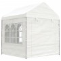 Cenador con techo polietileno blanco 6,69x2,28x2,69 m de vidaXL, Carpas y cenadores - Ref: Foro24-3155479, Precio: 296,68 €, ...