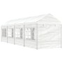 Pavillon mit weißem Polyethylendach 8,92 x 2,28 x 2,69 m von vidaXL, Zelte und Pavillons - Ref: Foro24-3155480, Preis: 373,91...