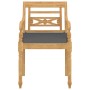 Batavia chairs with cushions, 8 units, solid teak wood. by vidaXL, Garden chairs - Ref: Foro24-3087059, Price: 905,29 €, Disc...