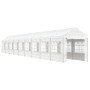 Pavillon mit weißem Polyethylendach 20,07 x 2,28 x 2,69 m von vidaXL, Zelte und Pavillons - Ref: Foro24-3155485, Preis: 783,5...