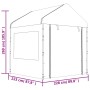 Pavillon mit weißem Polyethylendach 20,07 x 2,28 x 2,69 m von vidaXL, Zelte und Pavillons - Ref: Foro24-3155485, Preis: 786,1...