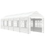 Pavillon mit weißem Polyethylendach 11,15x2,28x2,69 m von vidaXL, Zelte und Pavillons - Ref: Foro24-3155481, Preis: 448,83 €,...