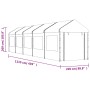 Pavillon mit weißem Polyethylendach 11,15x2,28x2,69 m von vidaXL, Zelte und Pavillons - Ref: Foro24-3155481, Preis: 448,83 €,...