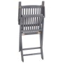 Folding garden chairs, 8 units, solid acacia wood. by vidaXL, Garden chairs - Ref: Foro24-3078261, Price: 333,99 €, Discount: %