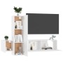 3-teiliges Holzwerkstoff-Wohnzimmer TV-Möbelset weiß von vidaXL, TV-Möbel - Ref: Foro24-3078656, Preis: 131,32 €, Rabatt: %