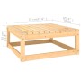 Garden furniture 8 pieces and cushions solid pine wood by vidaXL, Garden sets - Ref: Foro24-3077129, Price: 602,83 €, Discoun...