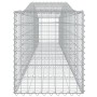 Gabion baskets 6 pcs arch shape iron 400x50x60/80 cm by vidaXL, Pots and planters - Ref: Foro24-3145934, Price: 764,93 €, Dis...